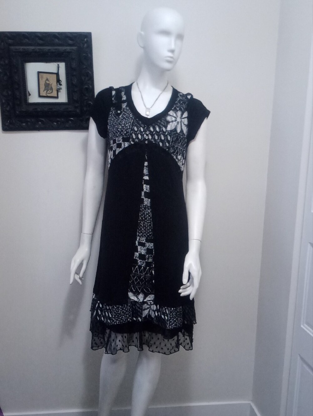 Patchwork Dress - Picture 3 of 9